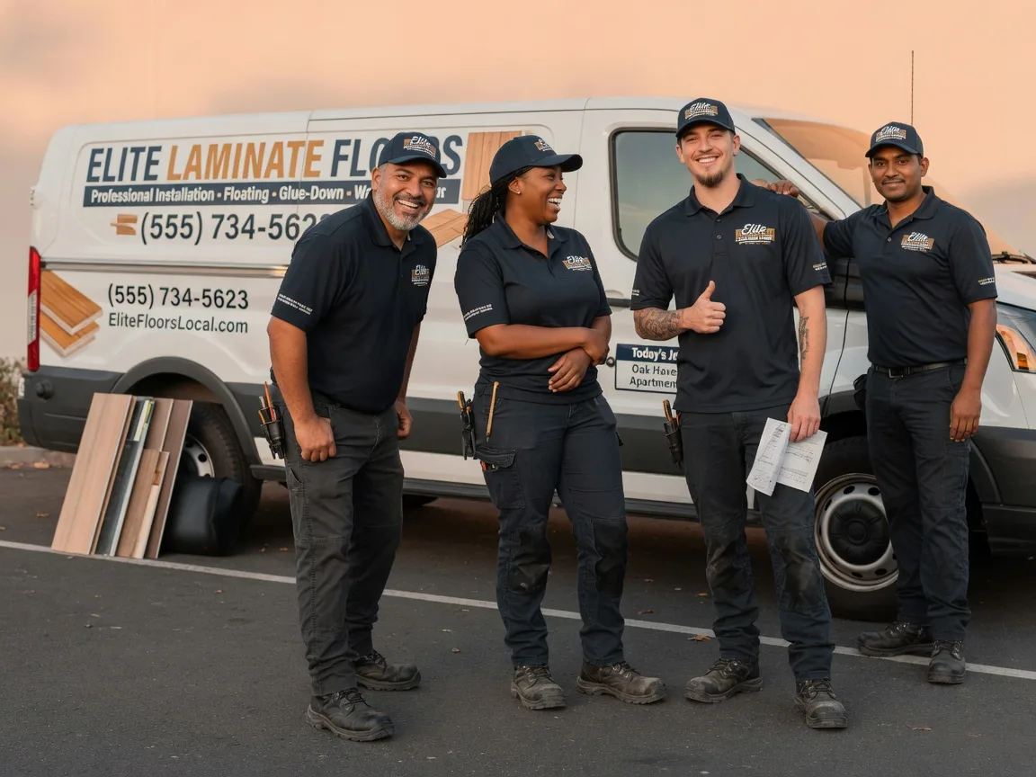 Laminate flooring installation company in Hawkeye, IA